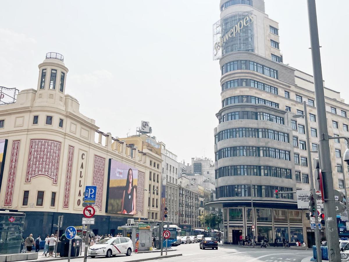Chic4 Luxury Gran Via Apartamento Madri Exterior foto