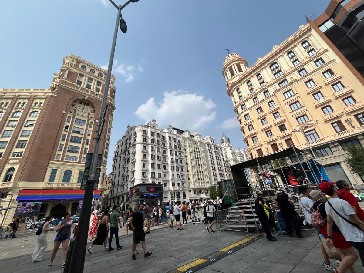 Chic4 Luxury Gran Via Apartamento Madri Exterior foto